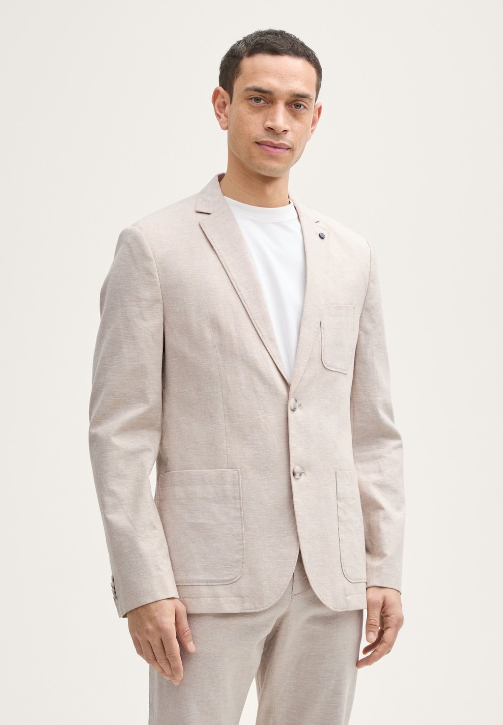 Пиджак-блейзер TOM TAILOR, бежевый
Пиджак-блейзер TOM TAILOR, бежевый