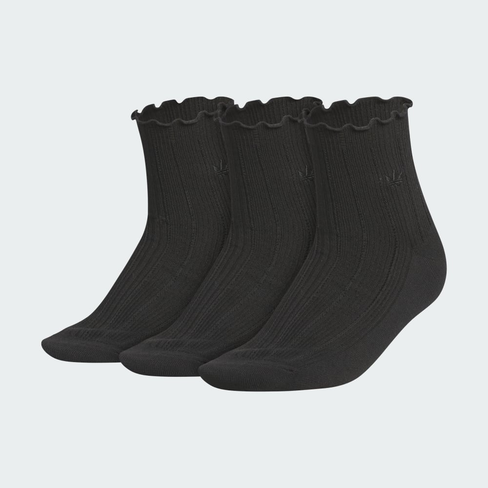Носки Adidas Unisex Originals Ruffle 3-Pack Quarter, черный/белый
Носки Adidas Unisex Originals Ruffle 3-Pack Quarter, черный/белый