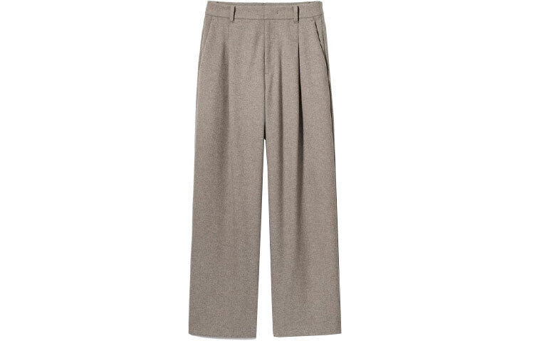 Повседневные брюки Uniqlo х CDC Co-brand, темно-бежевый 
Повседневные брюки Uniqlo х CDC Co-brand, темно-бежевый