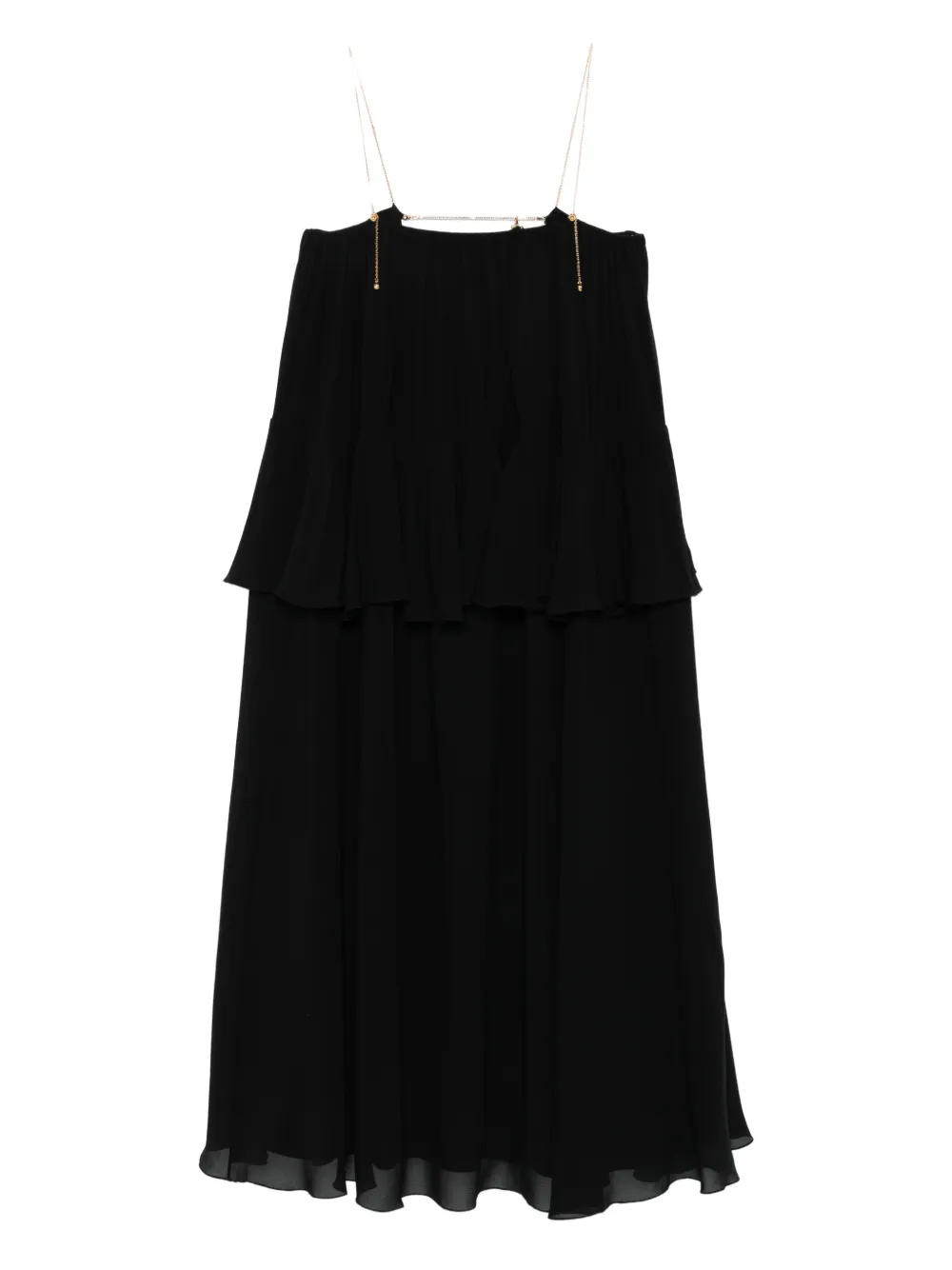 Макси-платье с открытой спиной Chloé, черный
Макси-платье с открытой спиной Chloé, черный