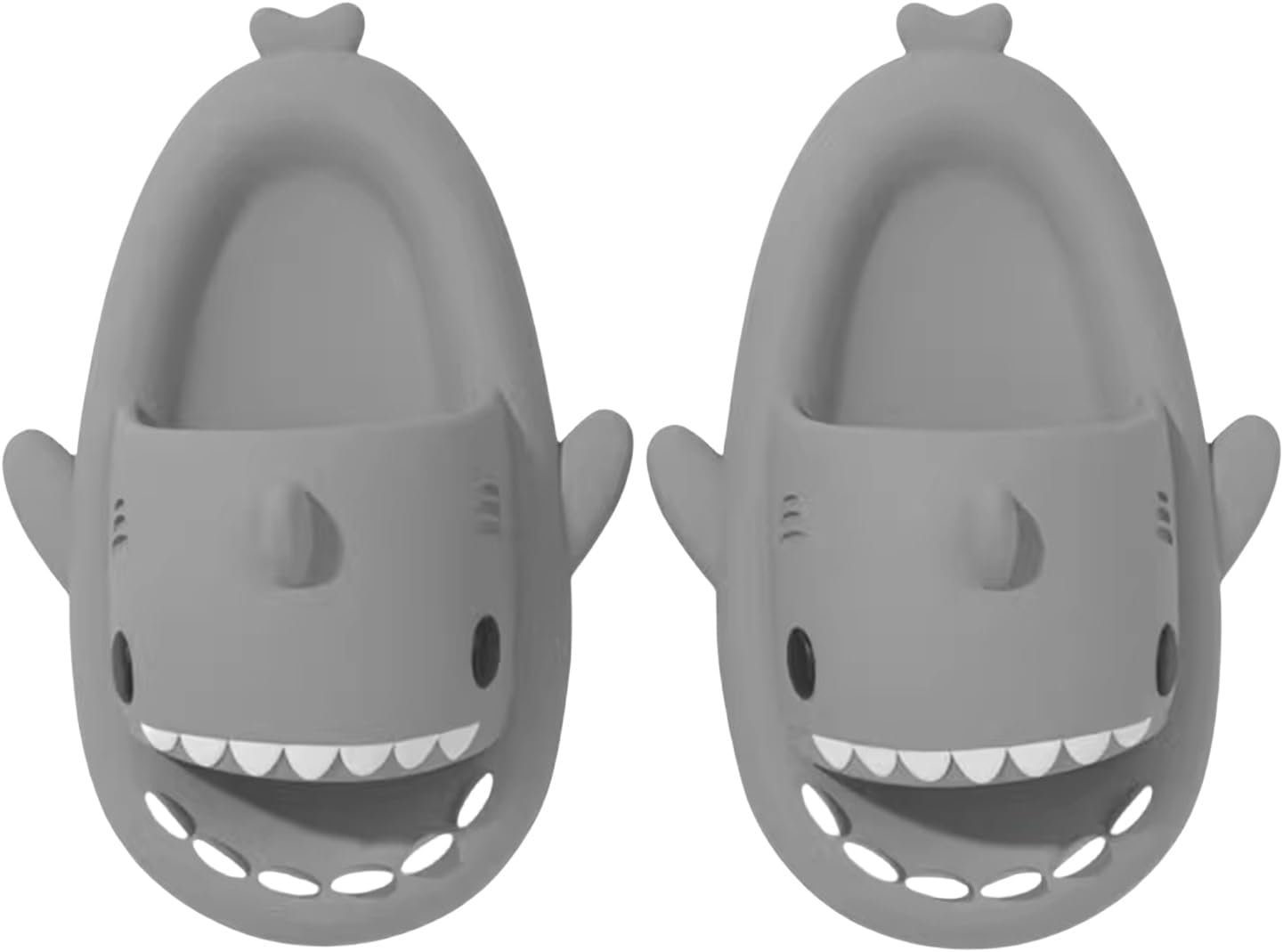 Тапочки с акулами, унисекс шлепанцы с акулами, толстая нескользящая подошва, сандалии с открытым носком для двоих, милые пляжные шлепанцы Ythspnze, серый
Тапочки с акулами, унисекс шлепанцы с акулами, толстая нескользящая подошва, сандалии с открытым носком для двоих, милые пляжные шлепанцы Ythspnze, серый