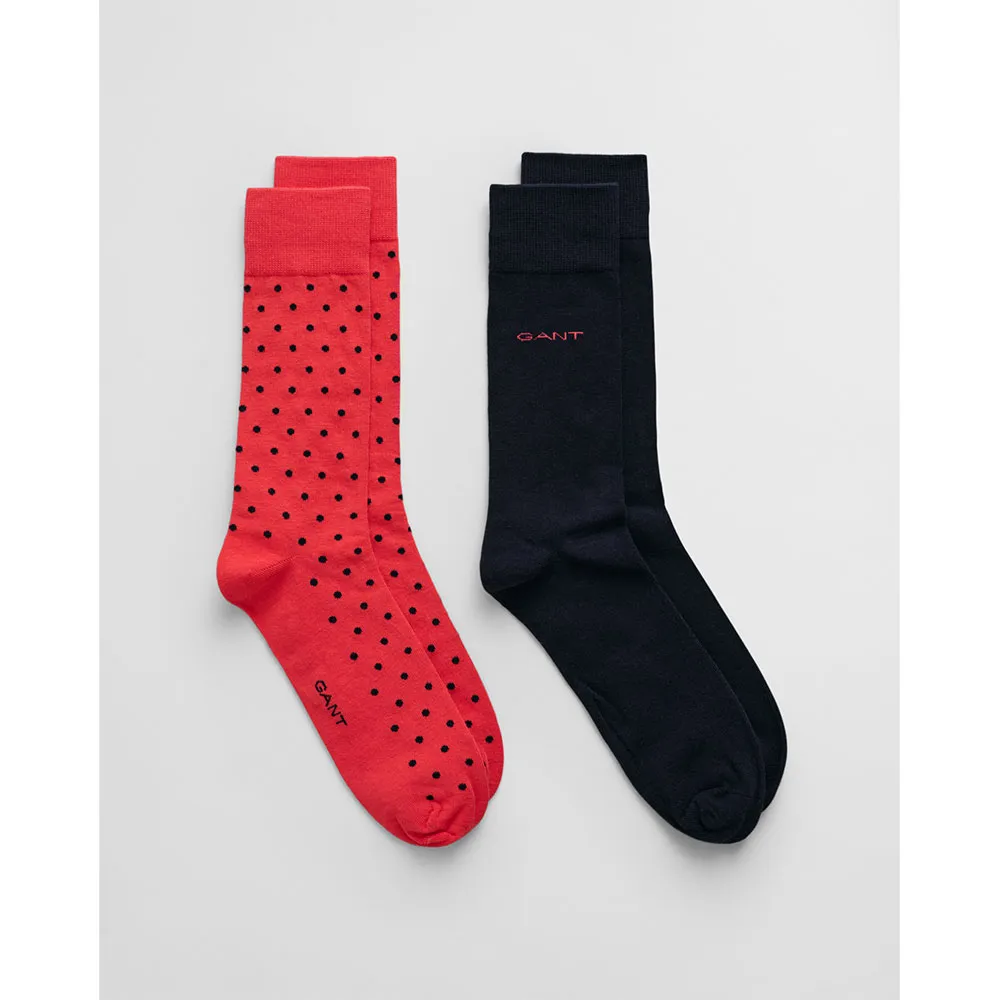 Носки 2 шт Gant 9960260, красный 
Носки 2 шт Gant 9960260, красный