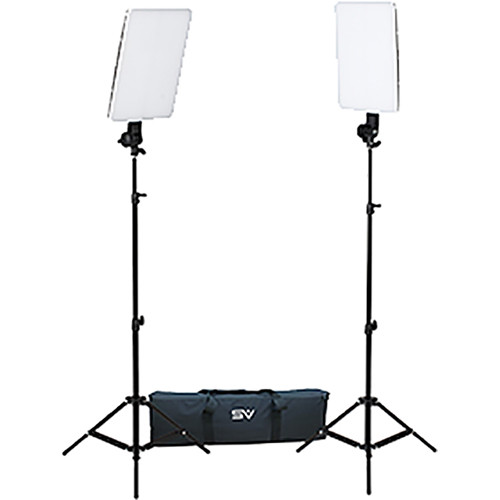 Комплект светодиодных светильников Smith-Victor SlimPanel мощностью 800 Вт с двумя лампами дневного света
Комплект светодиодных светильников Smith-Victor SlimPanel мощностью 800 Вт с двумя лампами дневного света