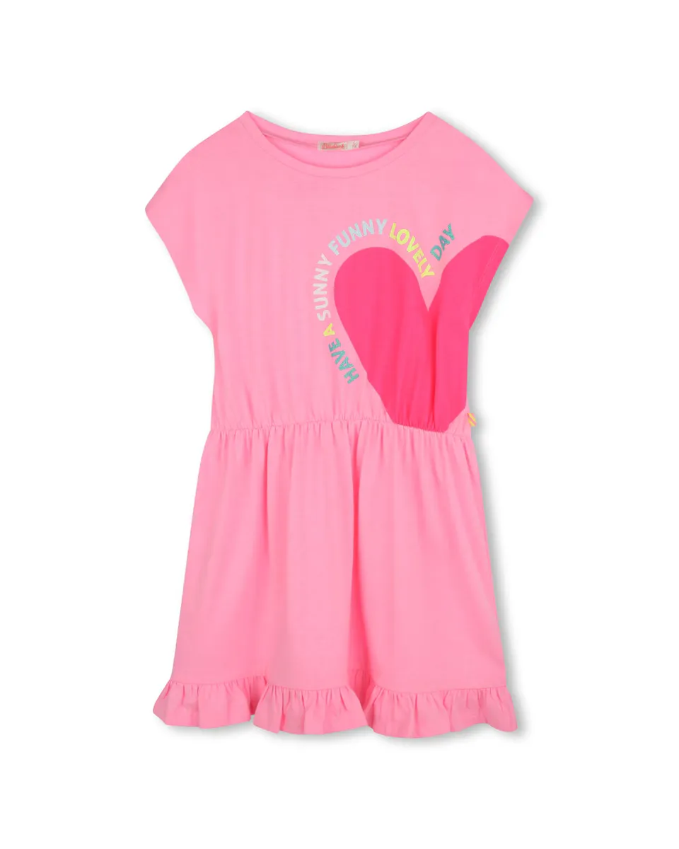 Платье для девочки с короткими рукавами и оборками Billieblush, цвет Rosa
Платье для девочки с короткими рукавами и оборками Billieblush, цвет Rosa