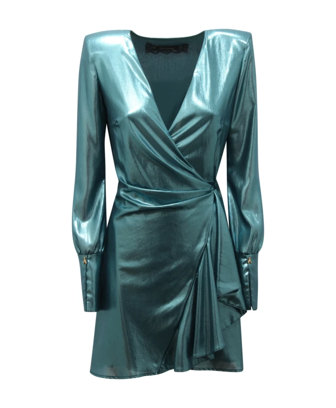 Блестящее платье, изготовленное в Италии. Patrizia Pepe, зеленый
Блестящее платье, изготовленное в Италии. Patrizia Pepe, зеленый