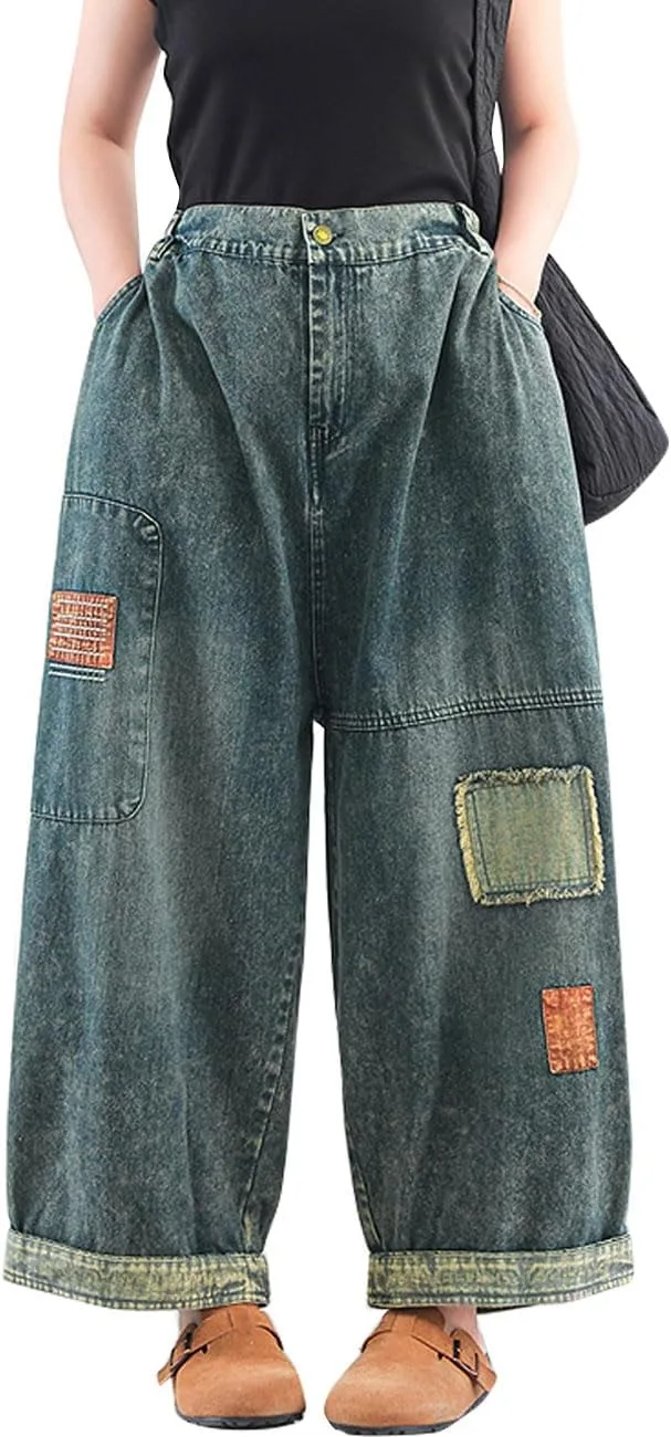 Женские джинсы wide leg с эластичным поясом Bigasset
Женские джинсы wide leg с эластичным поясом Bigasset