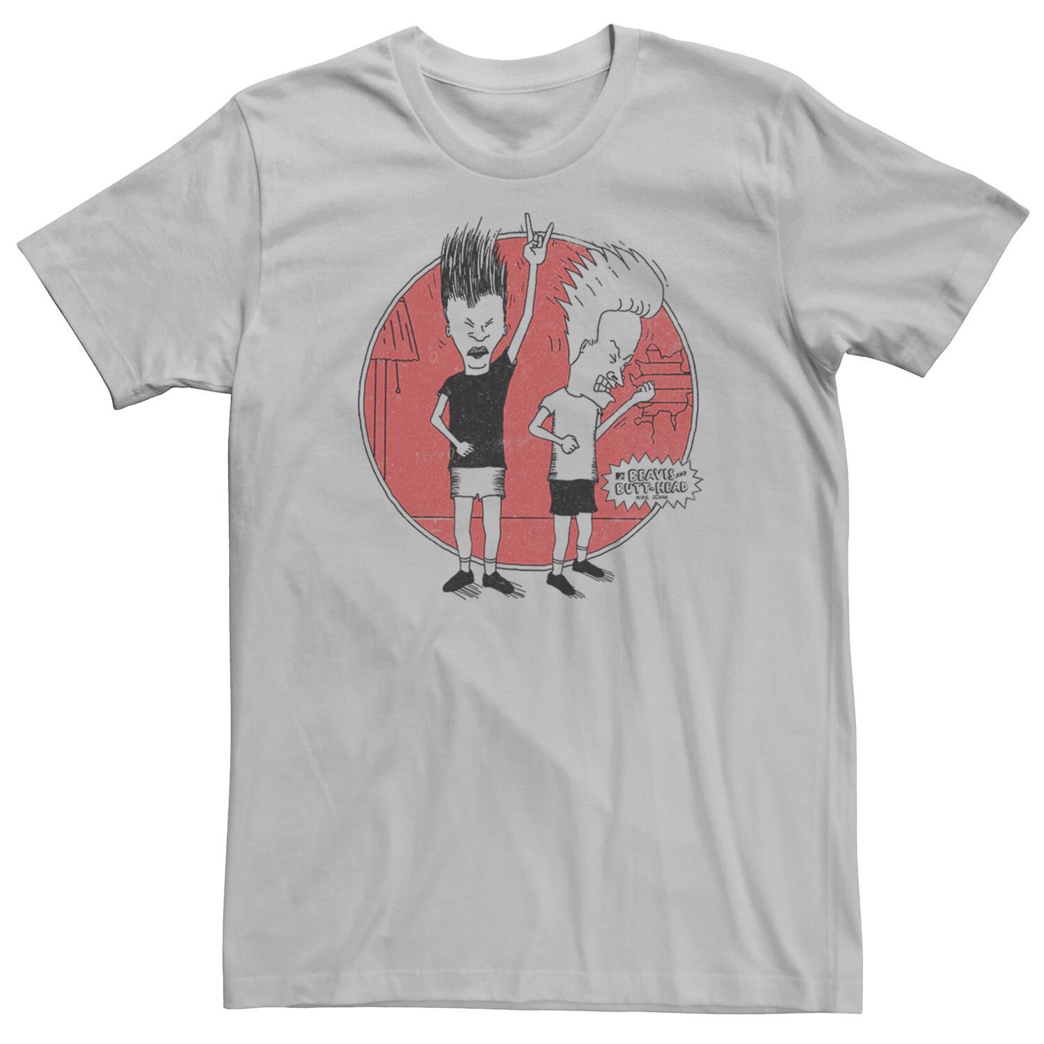 Мужская футболка Beavis And Butthead Rock Out с короткими рукавами Licensed Character
Мужская футболка Beavis And Butthead Rock Out с короткими рукавами Licensed Character
