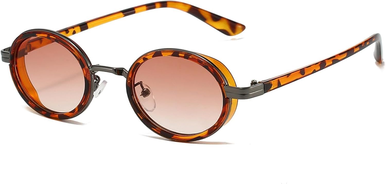 Солнцезащитные очки с защитой от УФ-излучения UV400 | Панк, овальные, с металлическим градиентом, женские | Линзы конфетных цветов, для занятий спортом на открытом воздухе и вождения DSVIGF, Leopard-gradient Tea
Солнцезащитные очки с защитой от УФ-излучения UV400 | Панк, овальные, с металлическим градиентом, женские | Линзы конфетных цветов, для занятий спортом на открытом воздухе и вождения DSVIGF, Leopard-gradient Tea