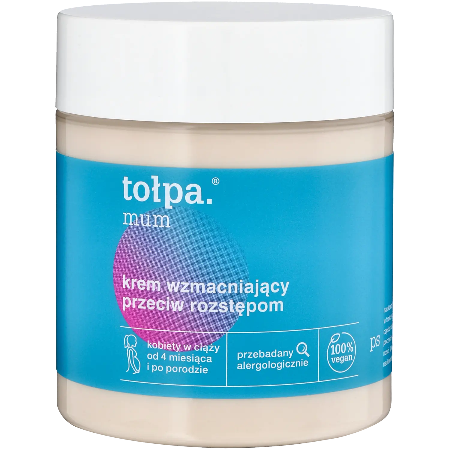 Tołpa Mum укрепляющий крем от растяжек, 250 мл
Tołpa Mum укрепляющий крем от растяжек, 250 мл