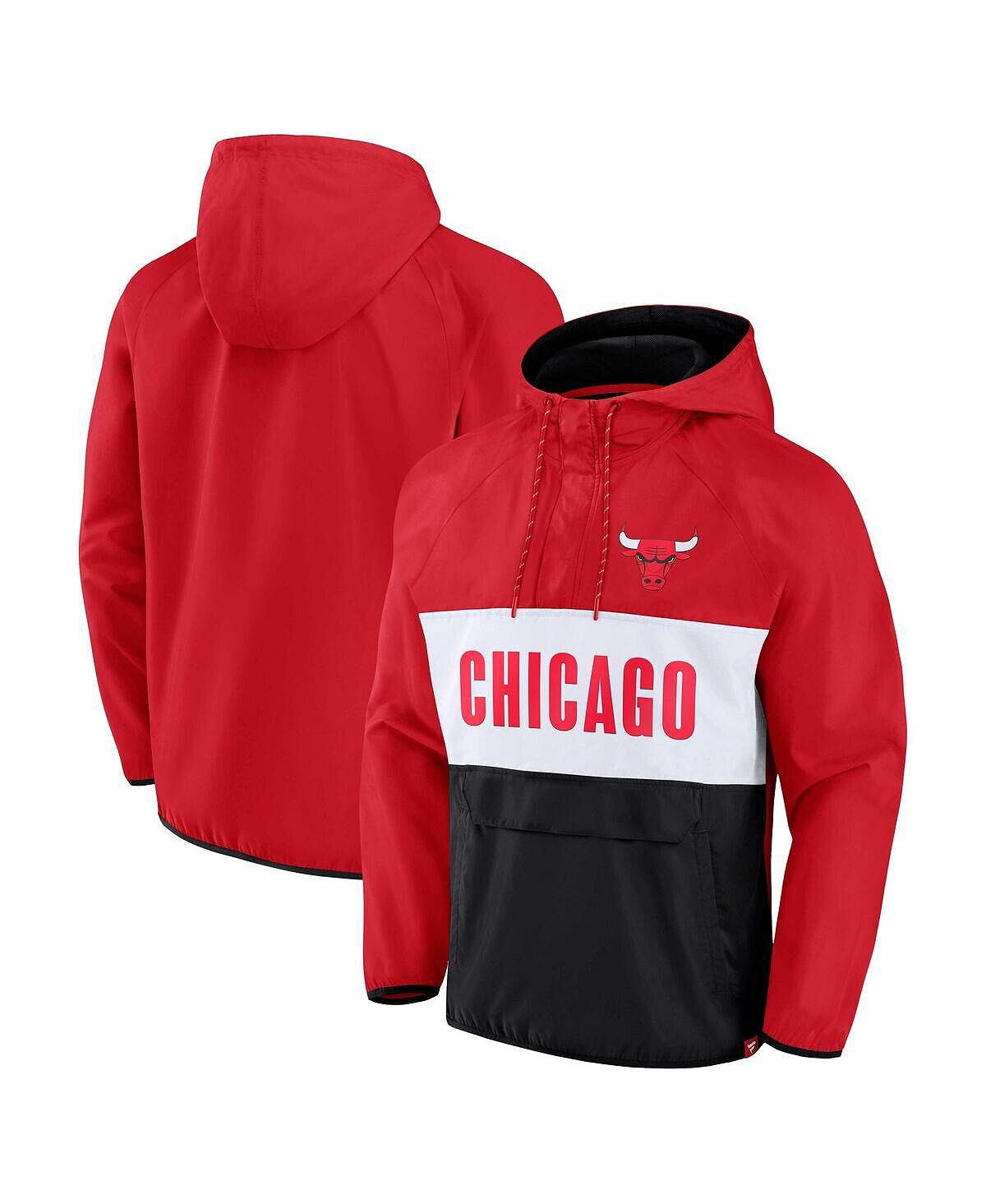 Мужская фирменная красно-черная толстовка с капюшоном chicago bulls team leader iconic colorblock anorak raglan с молнией на четверть Fanatics, мульти
Мужская фирменная красно-черная толстовка с капюшоном chicago bulls team leader iconic colorblock anorak raglan с молнией на четверть Fanatics, мульти