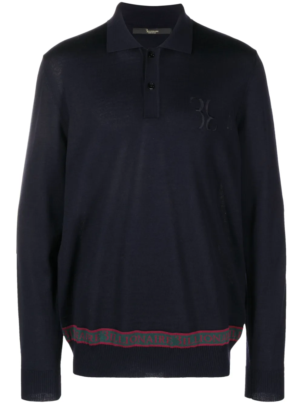 Рубашка поло с вышитым логотипом Billionaire, синий
Рубашка поло с вышитым логотипом Billionaire, синий