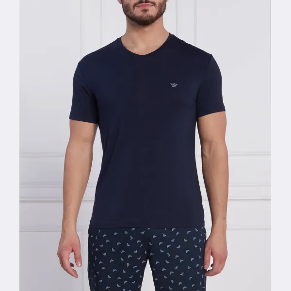 Облегающая футболка Emporio Armani, синий
Облегающая футболка Emporio Armani, синий