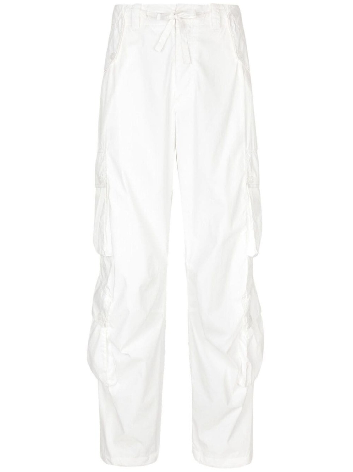 Dolce & Gabbana поплиновые брюки карго с кулиской, белый
Dolce & Gabbana поплиновые брюки карго с кулиской, белый