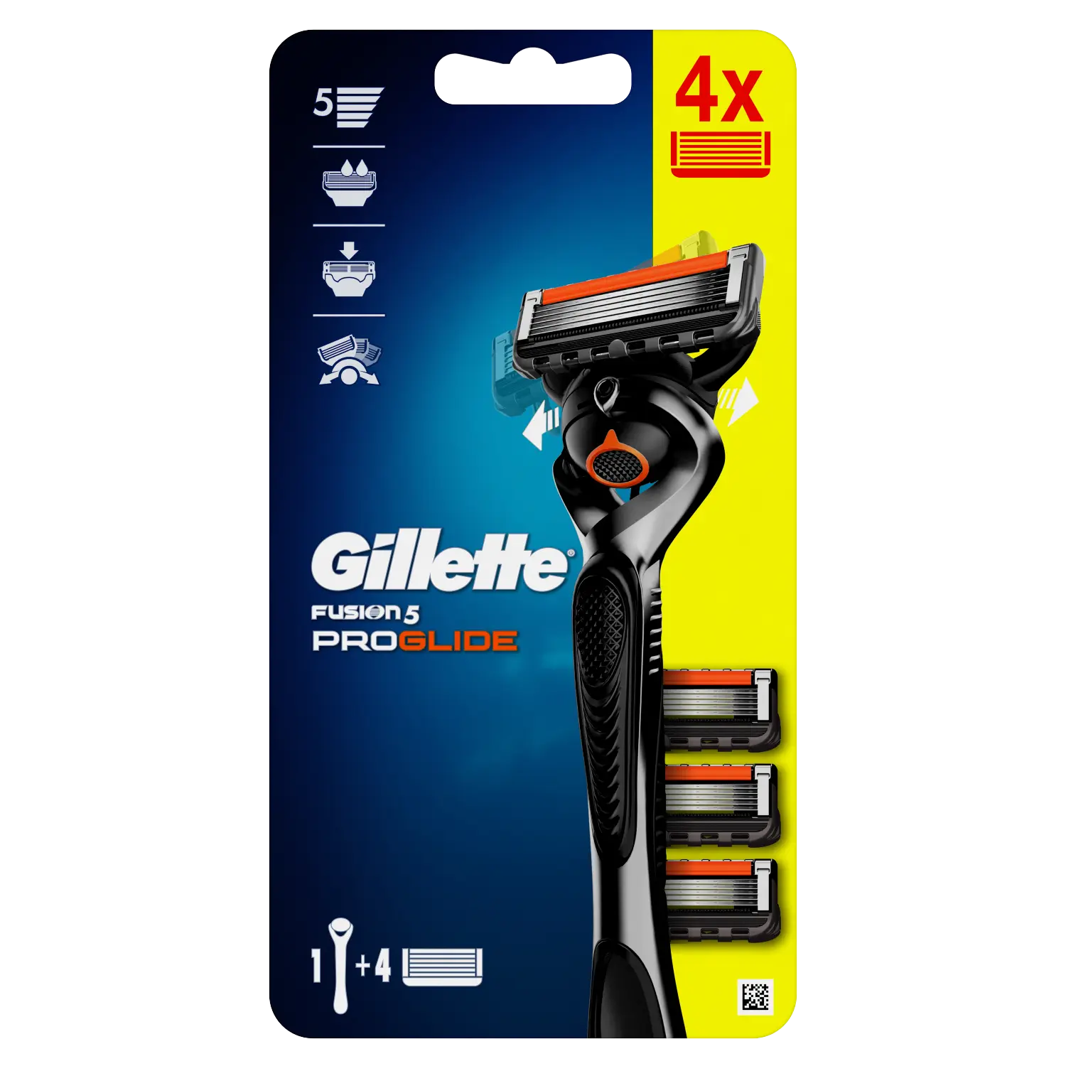 Gillette Fusion5 ProGlide Football бритва мужская, 1 шт + картриджи 4 шт/уп
Gillette Fusion5 ProGlide Football бритва мужская, 1 шт + картриджи 4 шт/уп