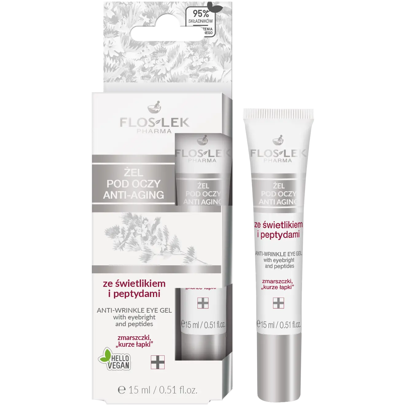 Floslek гель для глаз, 15 мл
Floslek гель для глаз, 15 мл