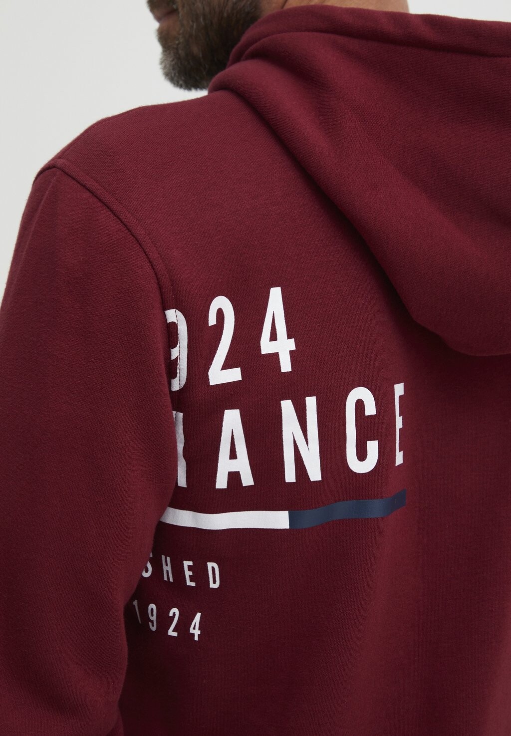 Толстовка на молнии FQALBERT FQ1924, красный 
Толстовка на молнии FQALBERT FQ1924, красный