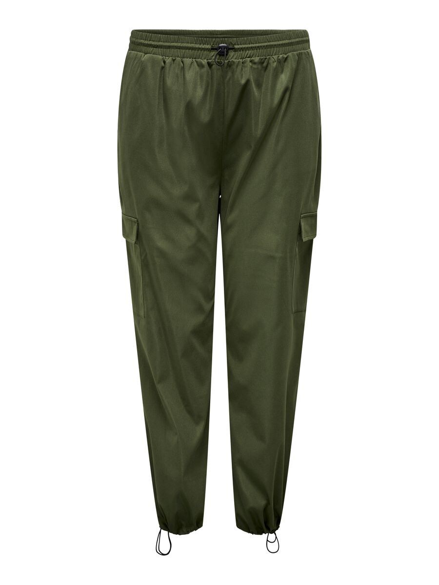 Зауженные брюки-карго ONLY Carmakoma, зеленый
Зауженные брюки-карго ONLY Carmakoma, зеленый