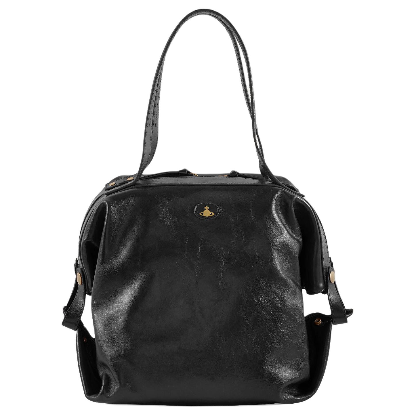 Vivienne Westwood Кожаная сумка Марка Тубас Унисекс Черная
Vivienne Westwood Кожаная сумка Марка Тубас Унисекс Черная