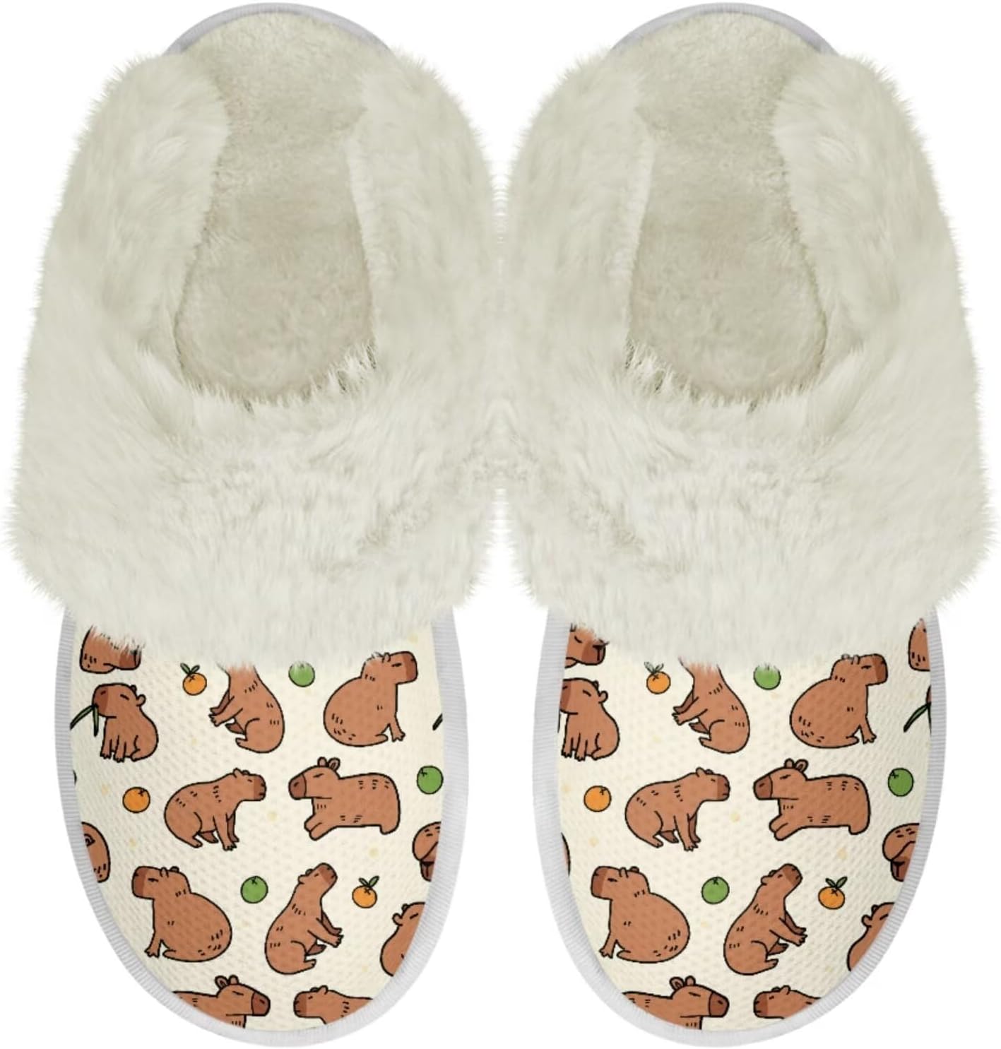 Женские пушистые тапочки Binienty, домашние тапочки для мужчин и женщин, повседневная зимняя обувь для дома, Capybara
Женские пушистые тапочки Binienty, домашние тапочки для мужчин и женщин, повседневная зимняя обувь для дома, Capybara