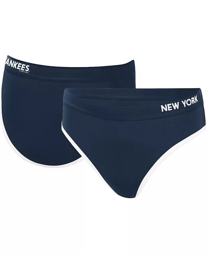 Женские плавки бикини New York Yankees Southpaw темно-синего цвета G-Iii 4Her By Carl Banks
Женские плавки бикини New York Yankees Southpaw темно-синего цвета G-Iii 4Her By Carl Banks