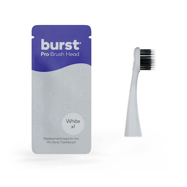 Белая головка щетки, 1 шт. Burst Oral Care
Белая головка щетки, 1 шт. Burst Oral Care