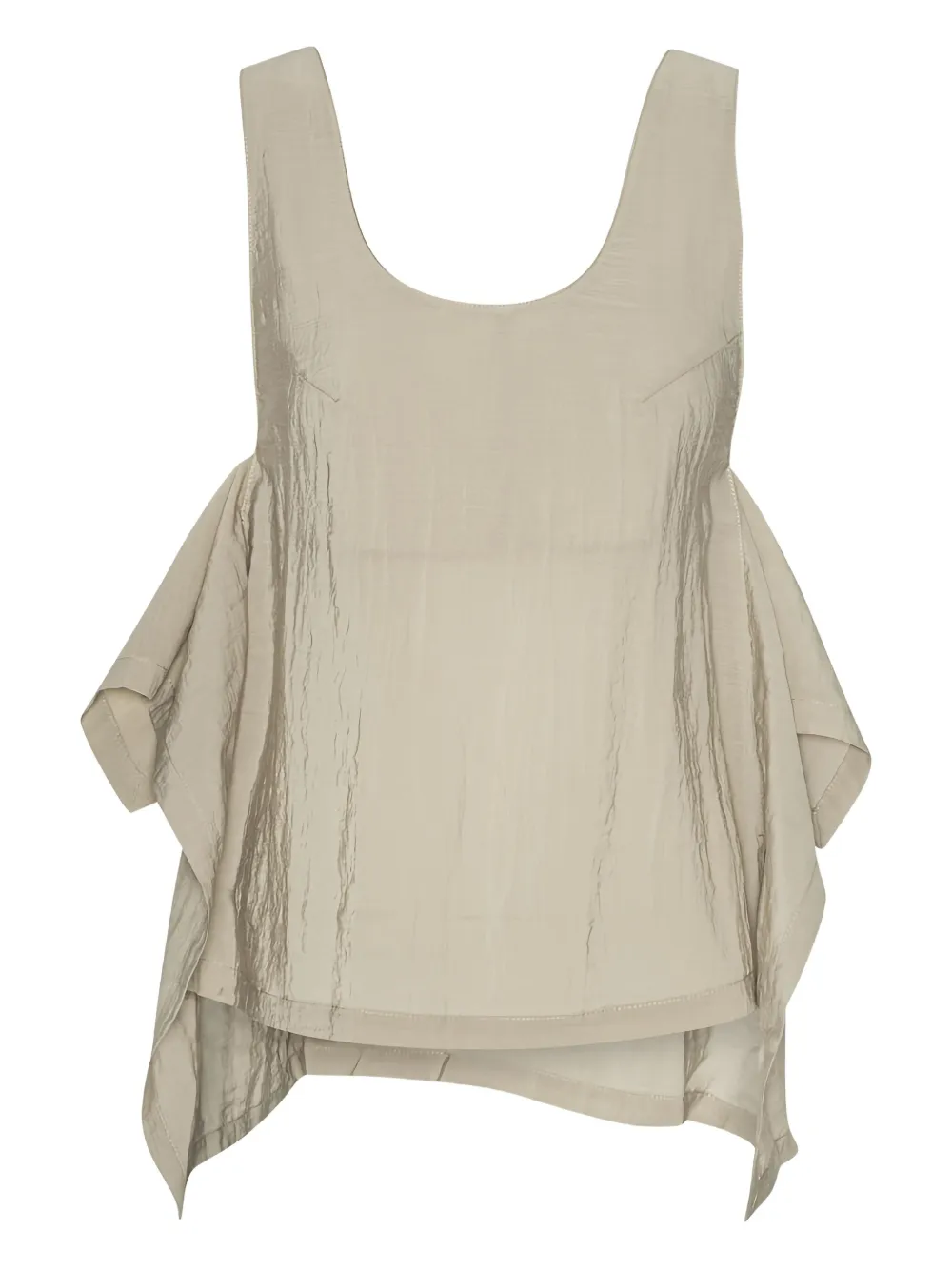 Асимметричная блузка с рюшами Henrik Vibskov, нейтральный
Асимметричная блузка с рюшами Henrik Vibskov, нейтральный