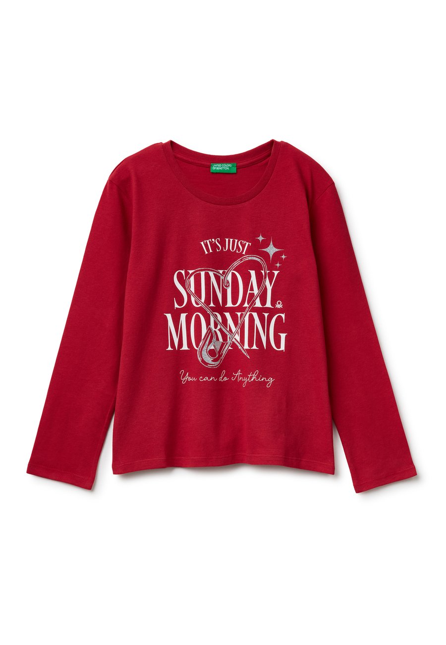 Топ United Colors of Benetton WITH GLITTERY PRINT, Red
Топ United Colors of Benetton WITH GLITTERY PRINT, Red