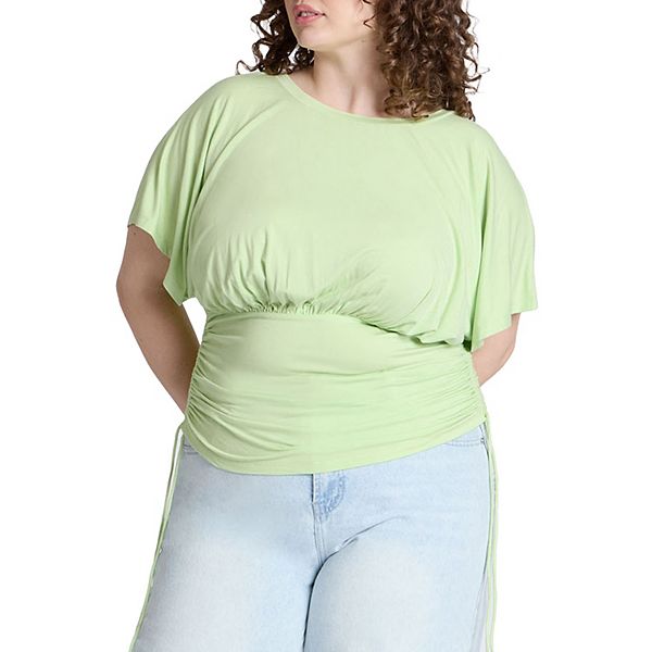 Футболка с запахом для женщин plus size Eloquii, Butterfly
Футболка с запахом для женщин plus size Eloquii, Butterfly