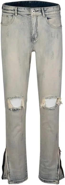 Zipper Hemline Slim Fit Pants для мужчин и женщин
Zipper Hemline Slim Fit Pants для мужчин и женщин