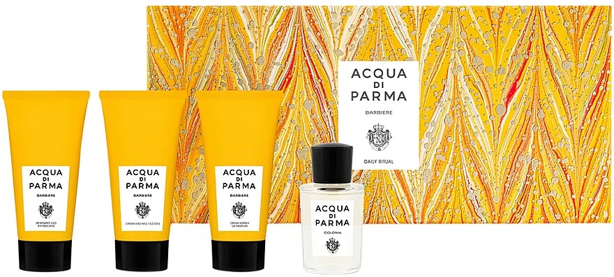 Парфюмерный набор Acqua di Parma Daily Ritual, 4 предмета
Парфюмерный набор Acqua di Parma Daily Ritual, 4 предмета