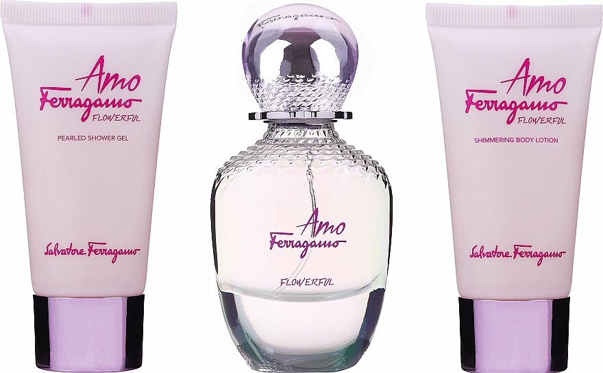 Парфюмерный набор Salvatore Ferragamo Amo Ferragamo Flowerful
Парфюмерный набор Salvatore Ferragamo Amo Ferragamo Flowerful