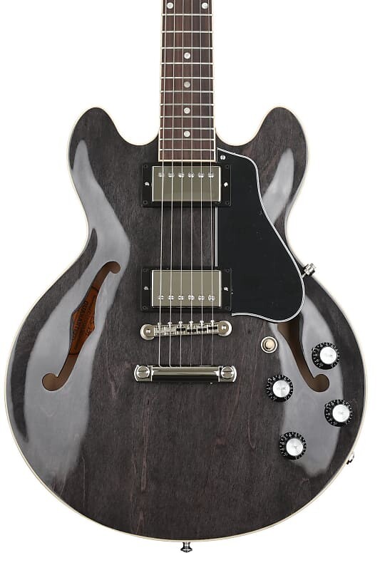 Gibson ES-339 Electric Semi-Hollow - Trans Ebony ES3900BLNH1
Gibson ES-339 Electric Semi-Hollow - Trans Ebony ES3900BLNH1