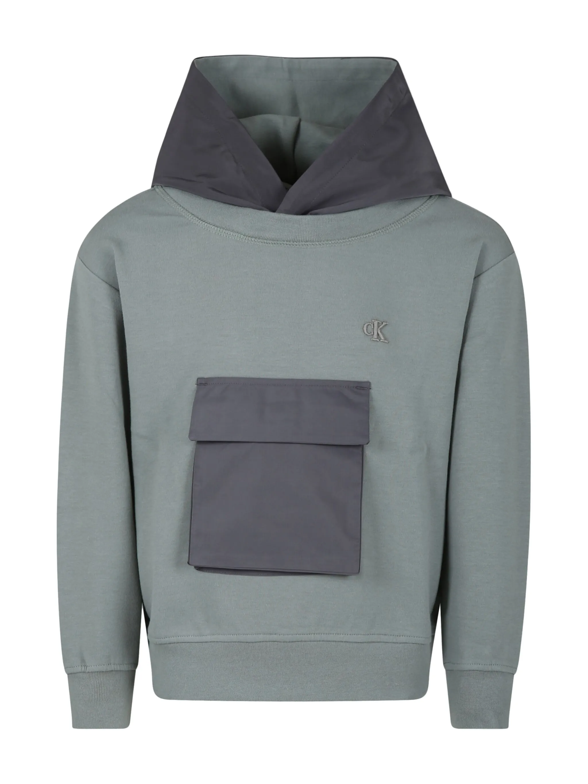 Худи с вышитым логотипом Calvin Klein Kids, зеленый
Худи с вышитым логотипом Calvin Klein Kids, зеленый