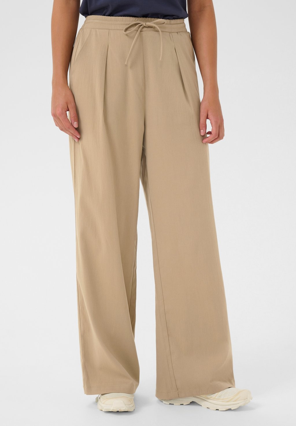 Брюки LAUREN Kaffe, бежевый
Брюки LAUREN Kaffe, бежевый