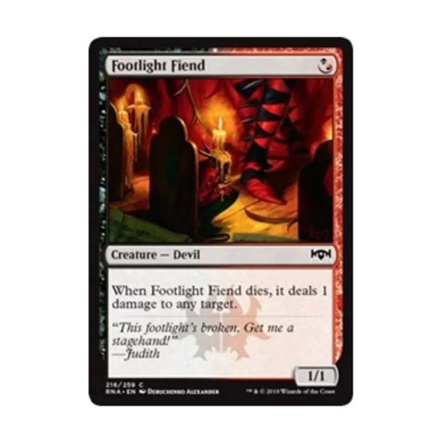 CCG Дьявол рампы (C), MTG - Ravnica Allegiance
CCG Дьявол рампы (C), MTG - Ravnica Allegiance