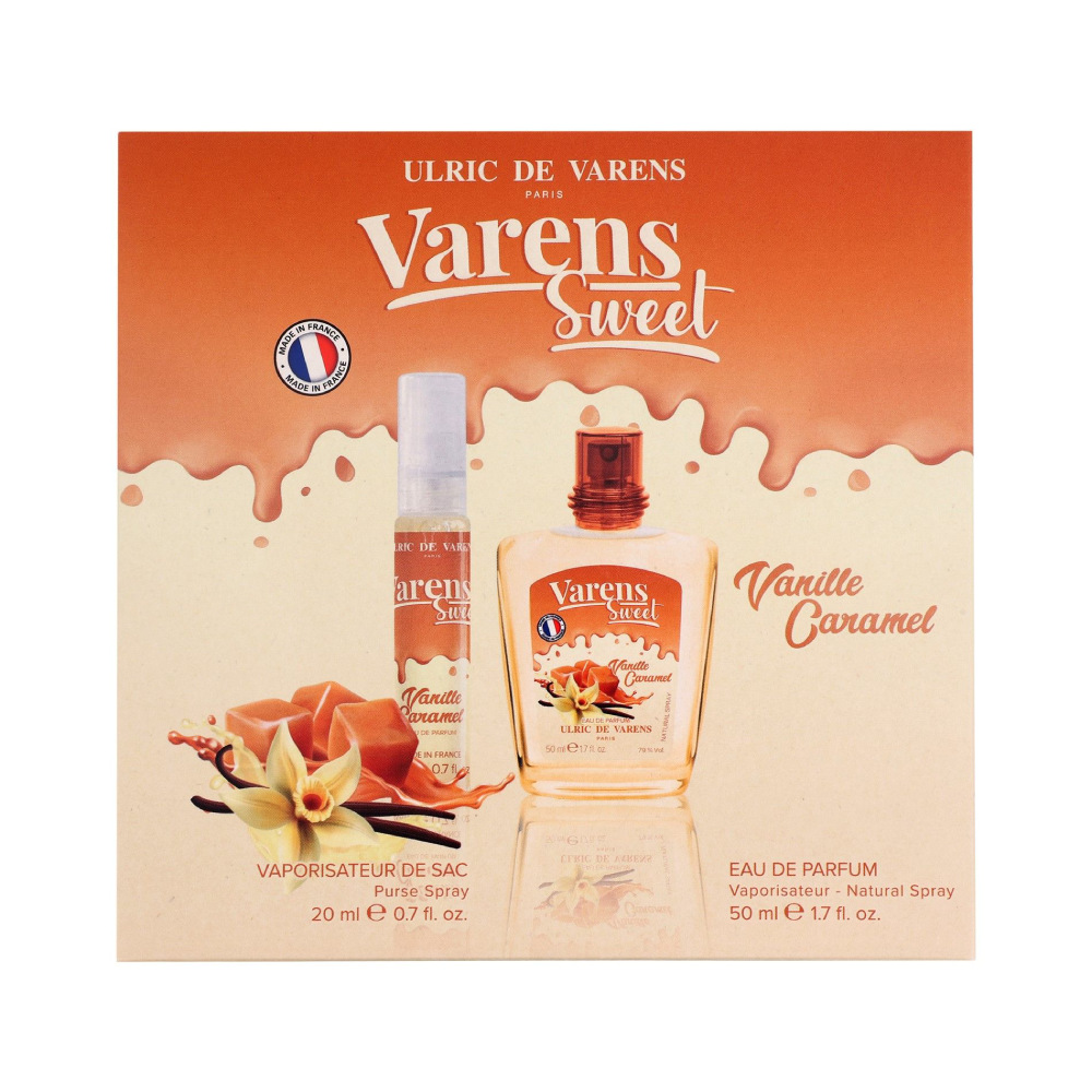 Парфюмерный набор Ulric de Varens Varens Sweet Vanille Caramel, 2 предмета
Парфюмерный набор Ulric de Varens Varens Sweet Vanille Caramel, 2 предмета
