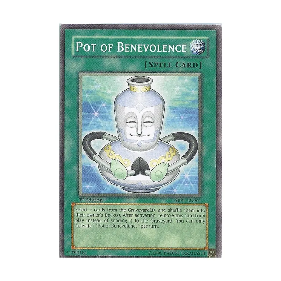 CCG Горшок доброжелательности (обычный), Yu-Gi-Oh - Absolute Powerforce - Singles
CCG Горшок доброжелательности (обычный), Yu-Gi-Oh - Absolute Powerforce - Singles