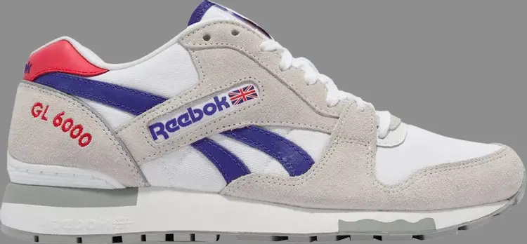 Кроссовки gl 6000 'white bright cobalt' Reebok, белый
Кроссовки gl 6000 'white bright cobalt' Reebok, белый