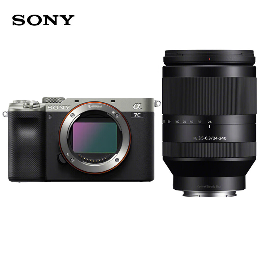Цифровой фотоаппарат Sony Alpha 7C A7C FE 24-240mm
Цифровой фотоаппарат Sony Alpha 7C A7C FE 24-240mm