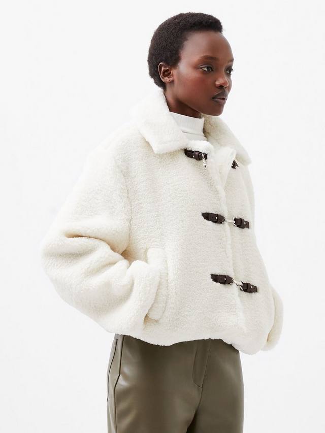 Куртка из искусственного меха алекса French Connection, кремовый 
Куртка из искусственного меха алекса French Connection, кремовый