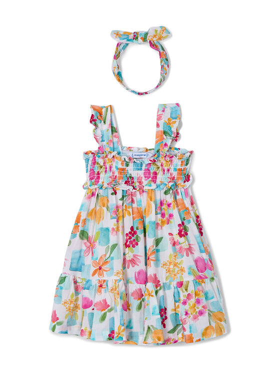 Летнее платье стандартный крой 3939 Mayoral, мультиколор
Летнее платье стандартный крой 3939 Mayoral, мультиколор