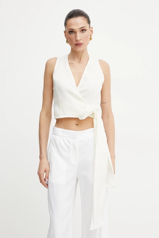 Льняная блузка Forte Forte, бежевый
Льняная блузка Forte Forte, бежевый