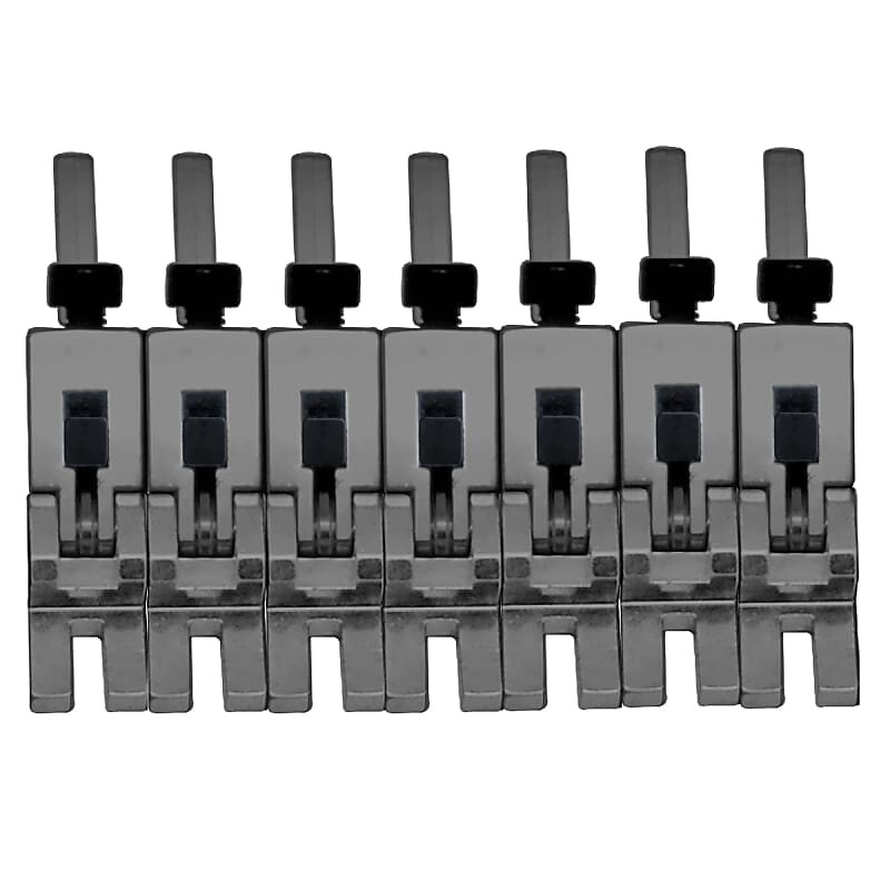 Подлинное седло Floyd Rose 1000 Series Pro с 7 струнами — черный никель 1000 Series Pro 7 String Saddle Set
Подлинное седло Floyd Rose 1000 Series Pro с 7 струнами — черный никель 1000 Series Pro 7 String Saddle Set