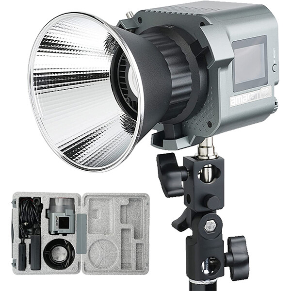 Осветитель Aputure Amaran COB 60D серый
Осветитель Aputure Amaran COB 60D серый