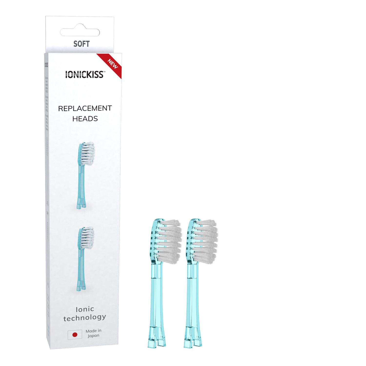 Ionickiss сменные мягкие насадки для зубных щеток, 2 шт./1 упаковка
Ionickiss сменные мягкие насадки для зубных щеток, 2 шт./1 упаковка