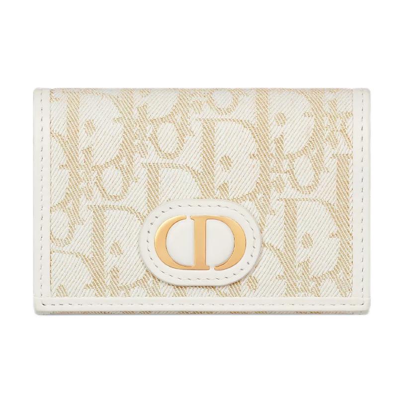 DIOR Тридцать Монтень Женский Бумажник из Хлопка Коричневый и Белый
DIOR Тридцать Монтень Женский Бумажник из Хлопка Коричневый и Белый