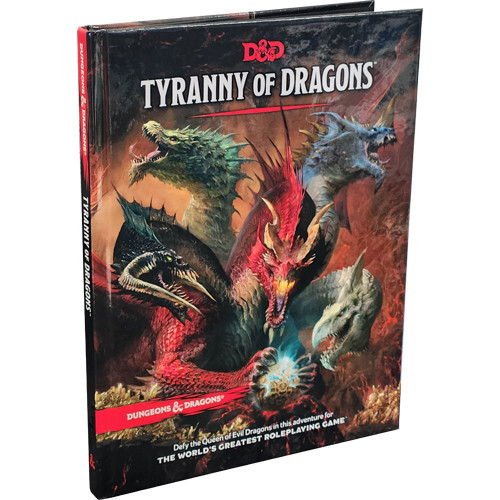 Ролевая игра Wizards of the Coast D&D 5E RPG: Tyranny of Dragons (Evergreen Edition) 
Ролевая игра Wizards of the Coast D&D 5E RPG: Tyranny of Dragons (Evergreen Edition)