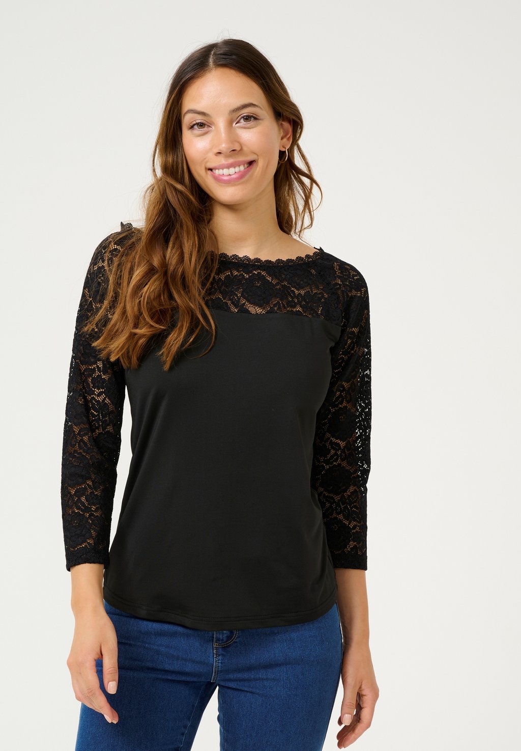 Топ с длинными рукавами KAAIA Kaffe, черный
Топ с длинными рукавами KAAIA Kaffe, черный