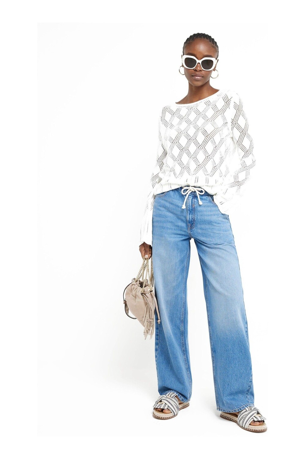 Топ с завязкой на спине крючком River Island, белый
Топ с завязкой на спине крючком River Island, белый