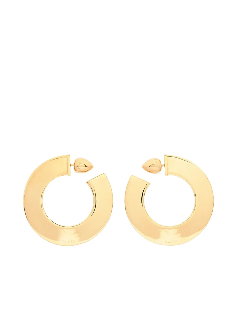 Серьги-кольца Blade Alaïa, золотой
Серьги-кольца Blade Alaïa, золотой